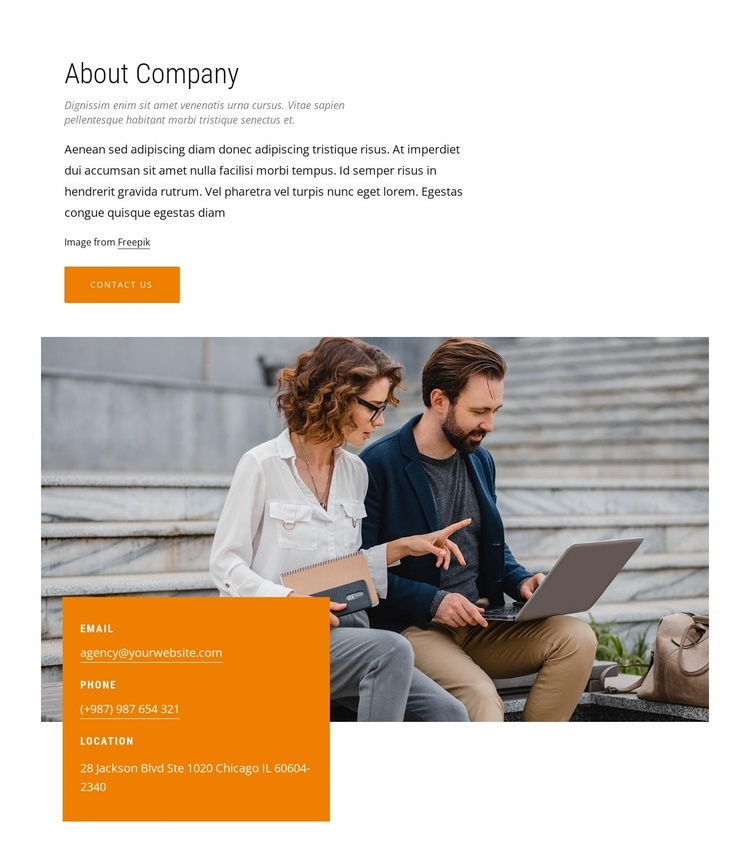 We design offices Landing Page