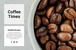 Best Quality Grains Simple Website Template