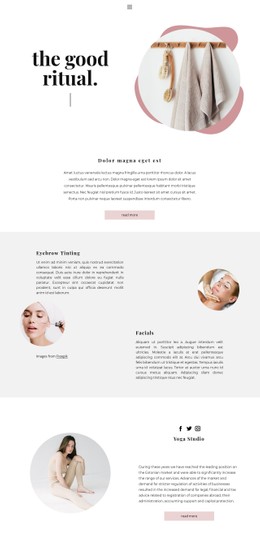 Aesthetic CSS Templates
