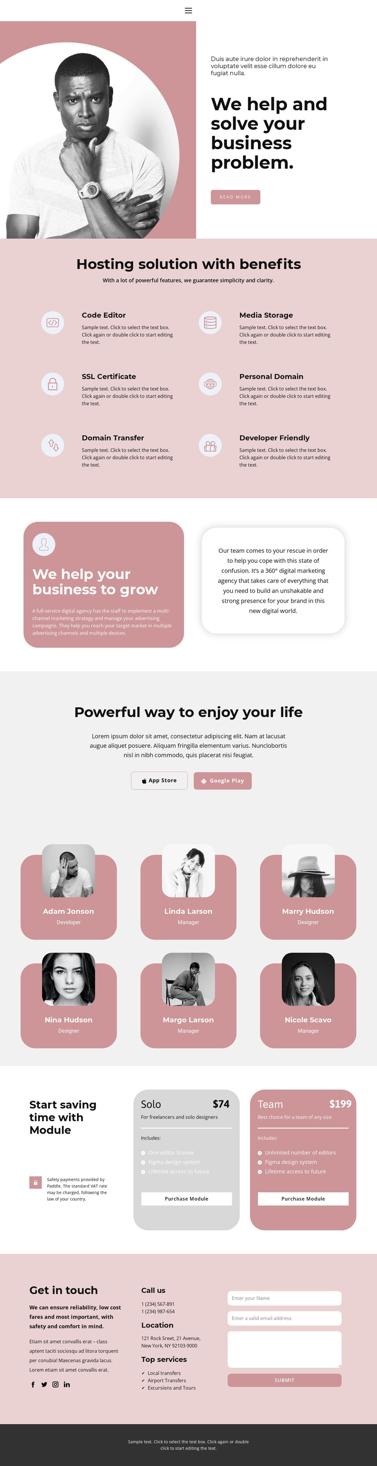 Problem solving is our choice HTML5 Template
