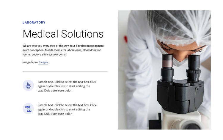 Medical solutions Website Builder Software