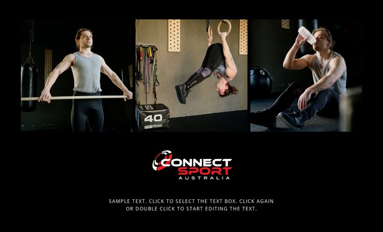 Sport connect people Static Site Generator