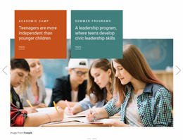 Our Study Departments Web Templates