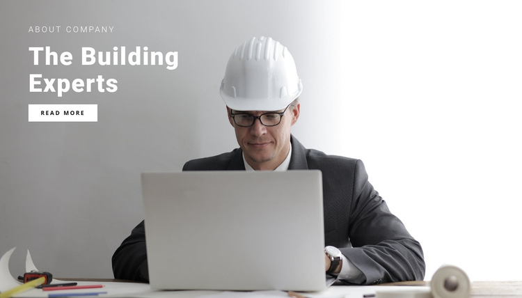 Construction experts Website Builder Software
