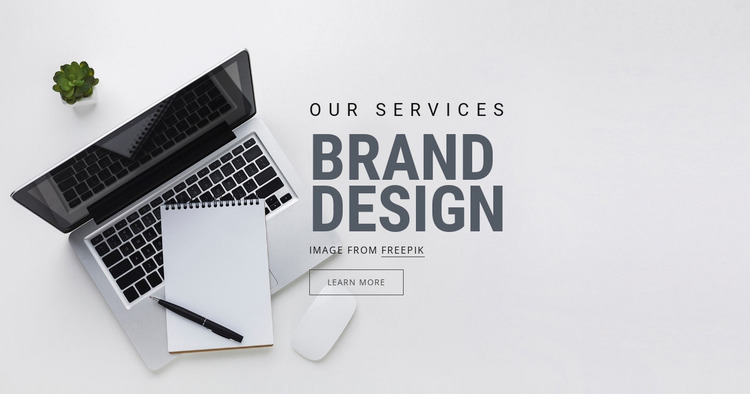 Download Brand Design Website Mockup