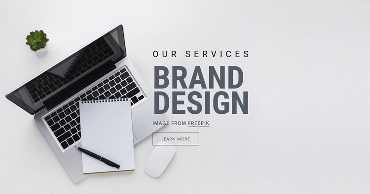 Brand Design Website Template