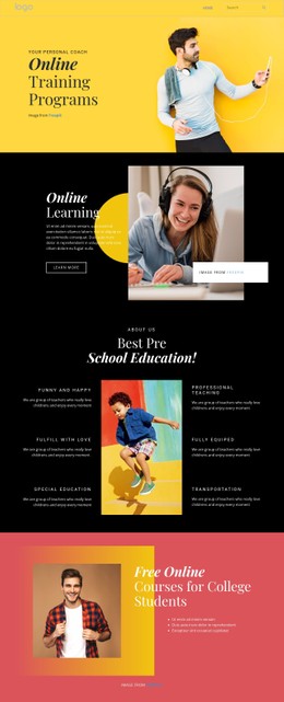 240 Education CSS Templates