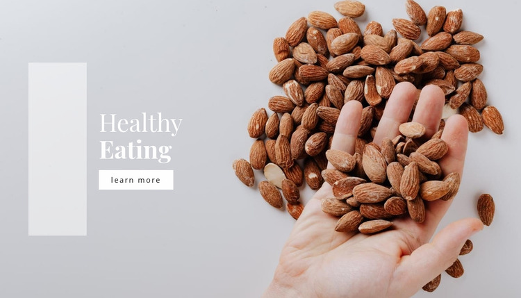 Download Nuts In Your Diet Website Mockup