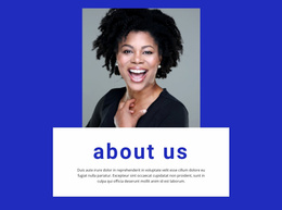 About Us Website Templates