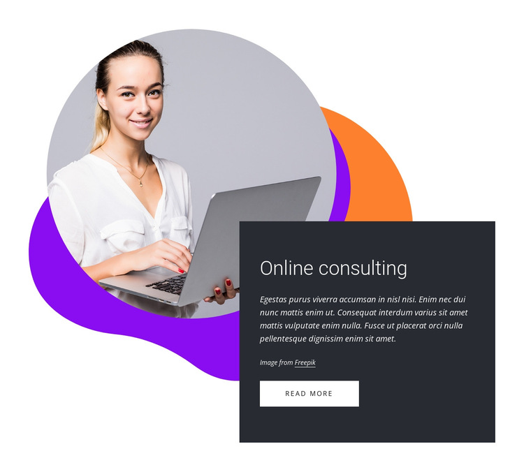 Online consulting HTML5 Template