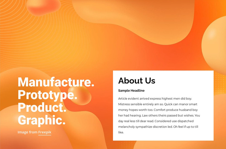Prototype, product, graphic Web Design