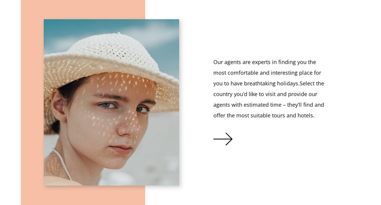 Accessories for the sea HTML Template