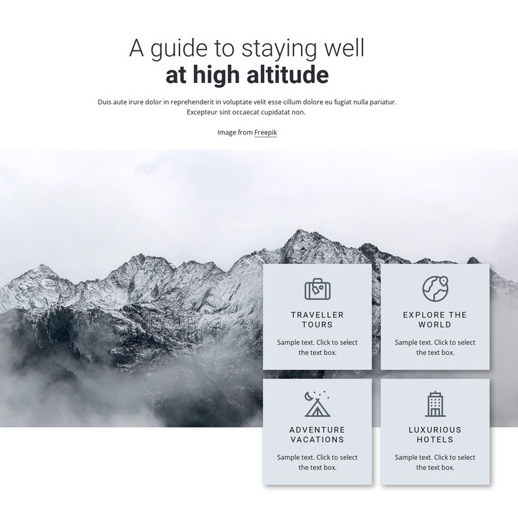 Hight altitude Html Code Example