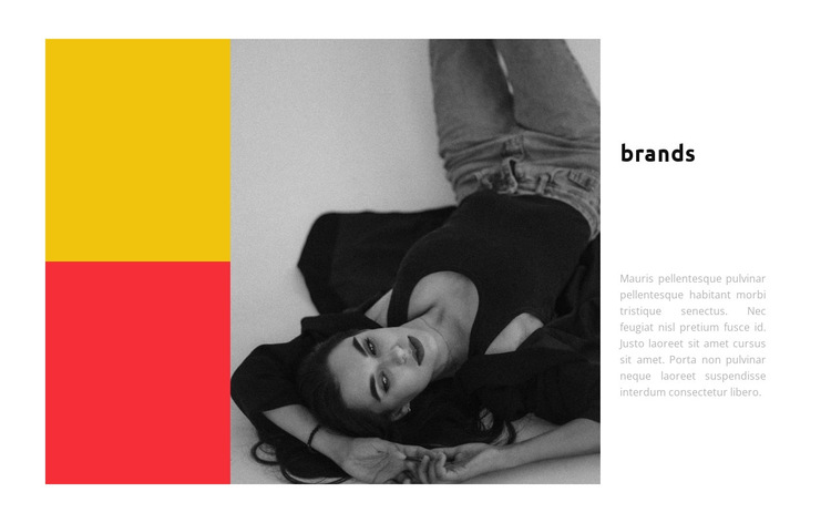 Young promising brand HTML5 Template