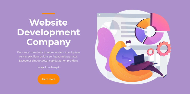 Complex website development Landing Page