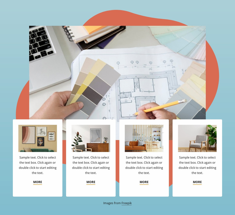 Comfortable design for you Website Template