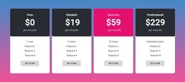 Pricing Static Site Generator