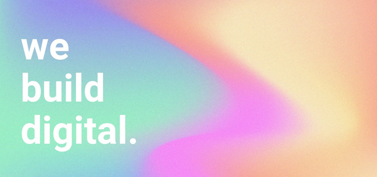 Rainbow background Joomla Template