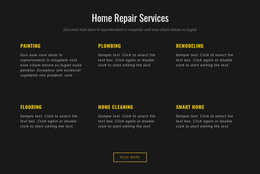 Service HTML Templates
