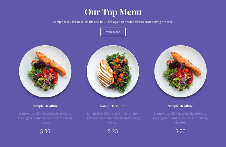 html mobile menu template