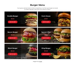 290 Food & Restaurant CSS Templates