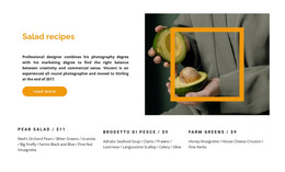 Recipe HTML Templates
