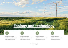 Ecology And Technology WordPress Themes