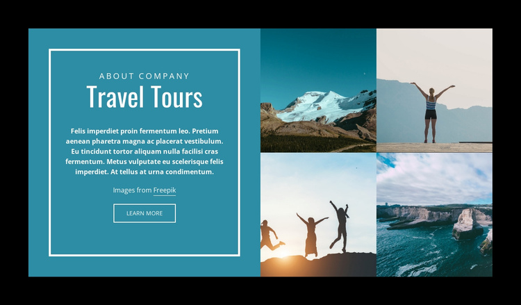 Travel Tours Joomla Template