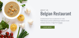 Belgian Restaurant Easy Add Online Store