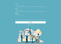 Our Application Form Customize Website Features