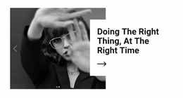 Focus On The Best Website Template