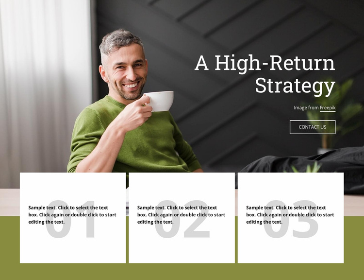 A Higth-Return Strategy Website Design