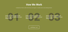 How We Work WordPress Portfolio Themes