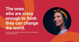 About Style Expert Landing Page Template