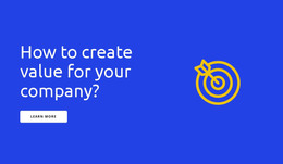 Heading And Large Icon Page Template