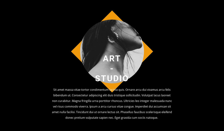 Contemporary design in the studio Web Design
